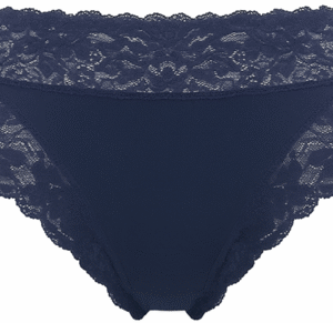 J&C Dames Tailleslip 805 met kant marine