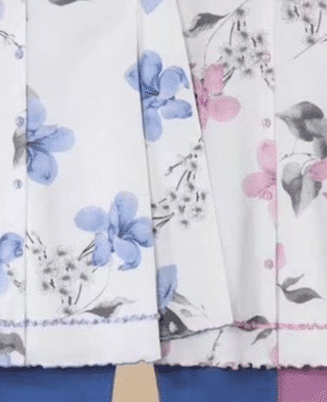 Warme flanel gevoerde Pyjama doorknoop